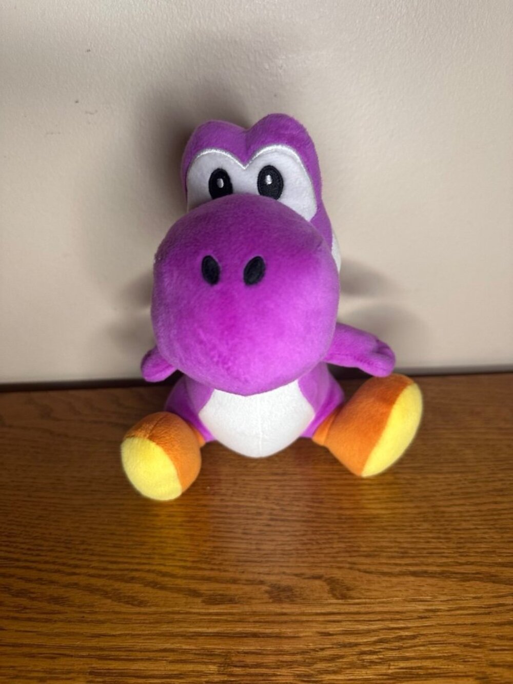 2018 Super Mario Bros Purple YOSHI Plush Genuine All Star 8" Little Buddy